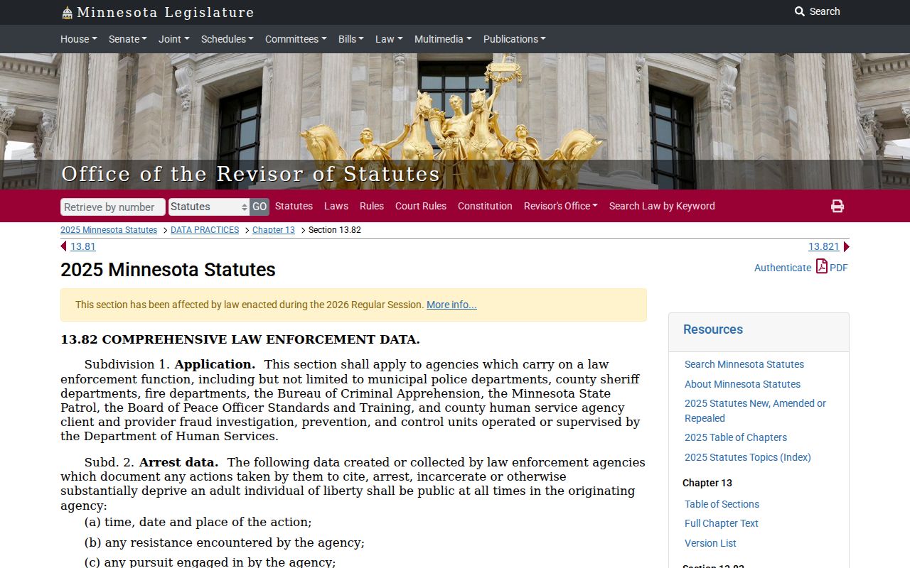 Kandiyohi County warrant search access rule text on arrest warrant index data