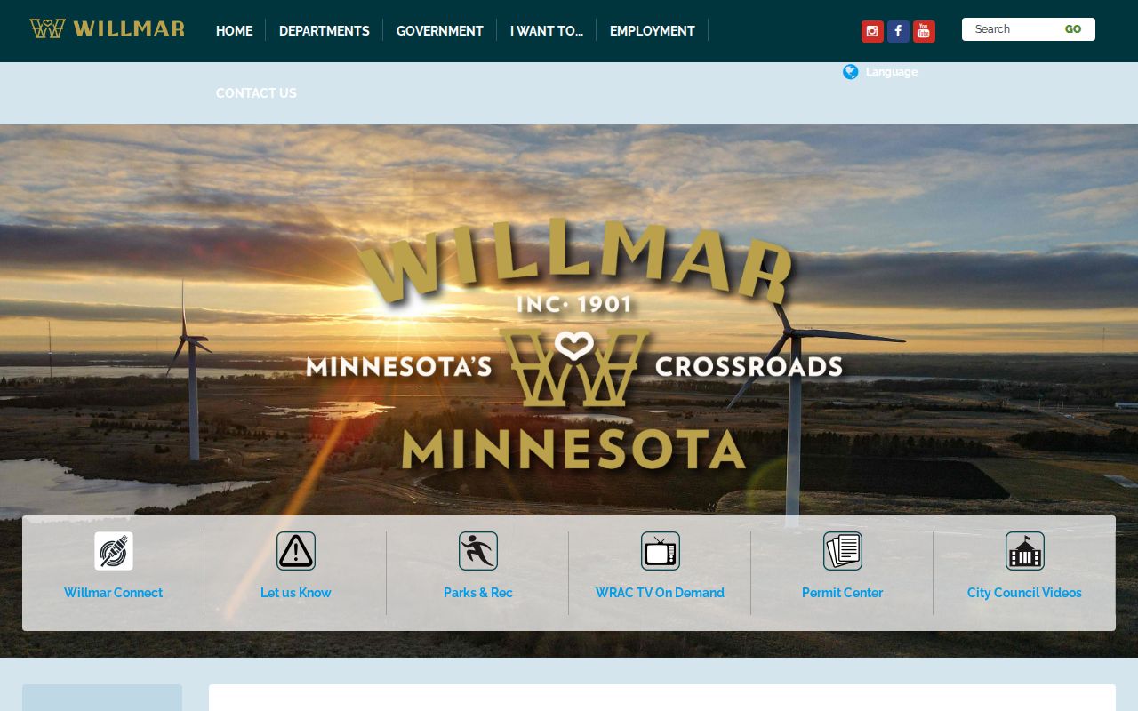 Willmar city services and police navigation for Willmar warrant records